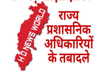 तबादले : 22 राज्य प्रशासनिक अधिकारियों के तबादले अजय त्रिपाठी बने कवर्धा जिला पंचायत के मुख्य कार्यपालन अधिकारी